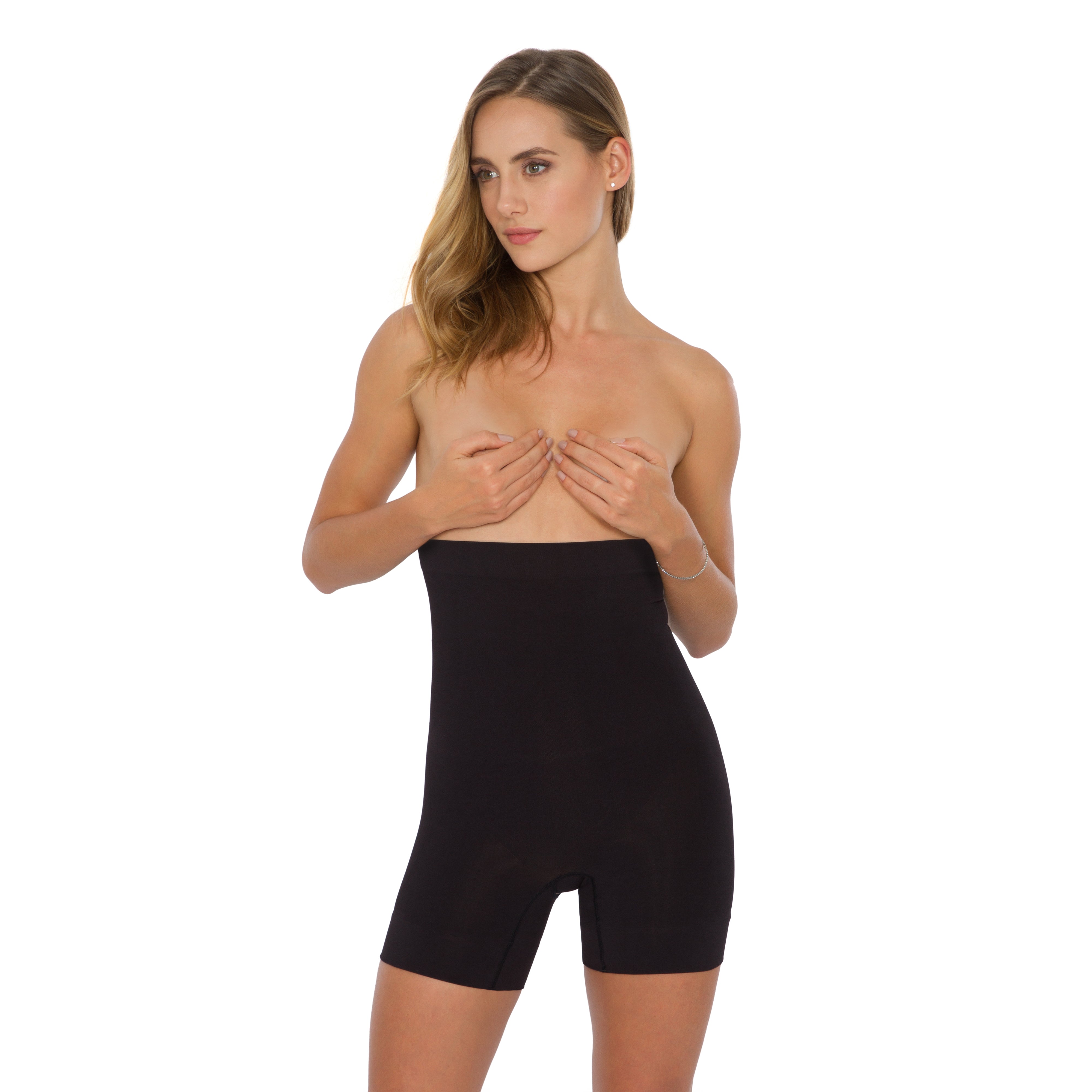 Plie High-Waist Shorts