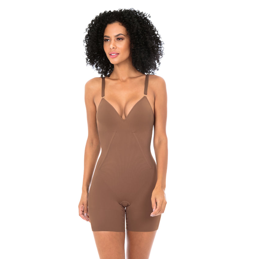Plie Bodysuit With Padded Bra