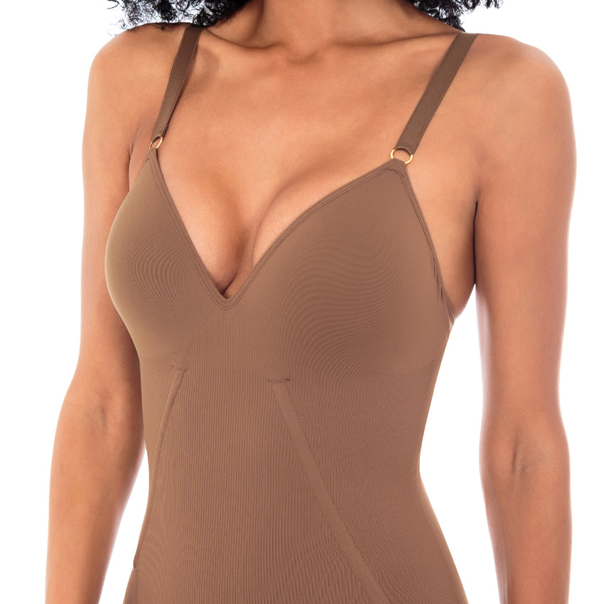 Plie Bodysuit With Padded Bra