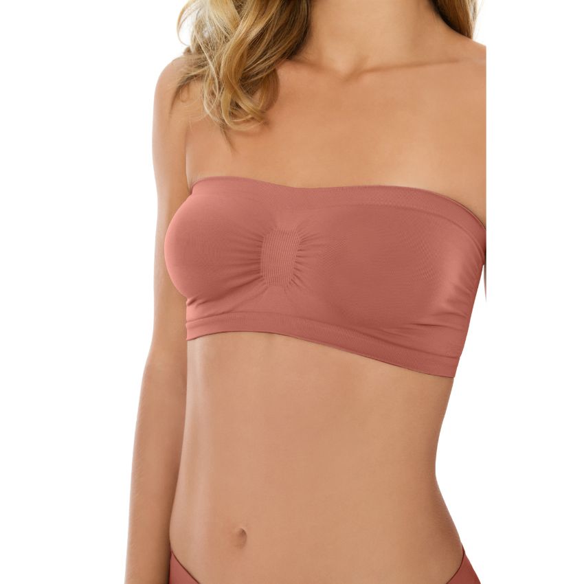 Plie Strapless Bandeau Extra Support Bra