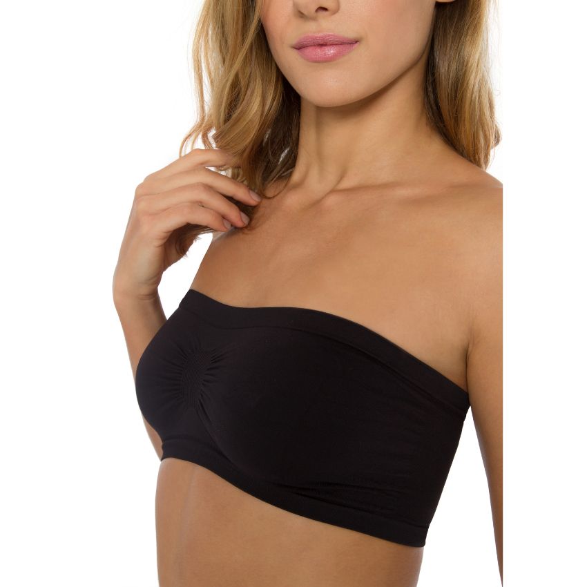 Plie Strapless Bandeau Extra Support Bra